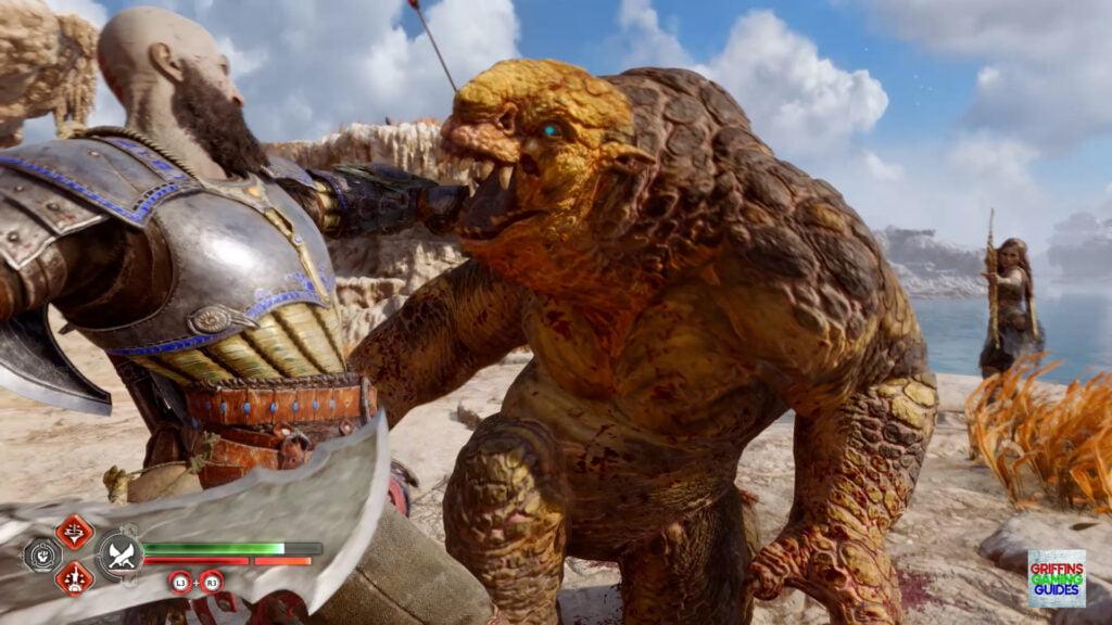 God Of War Ragnarök Nornir Chest 17 Return to Applecore Take Down Bergsra