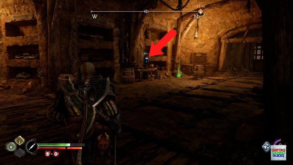 God Of War Ragnarök Nornir Chest 18 F Rune Locsation 2