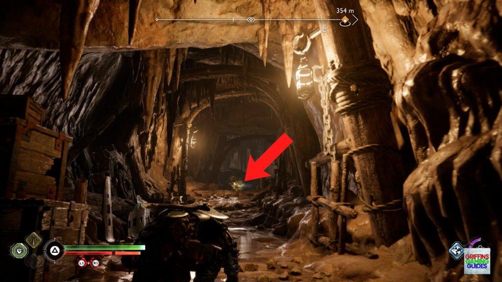 God Of War Ragnarök Nornir Chest 18 Throw Spear into Rock