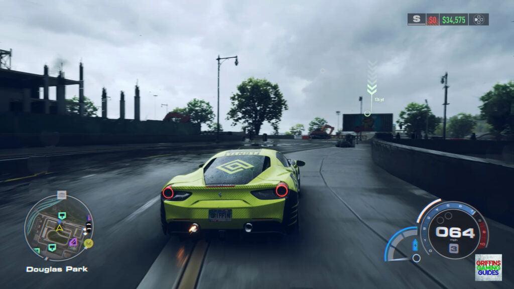 Need For Speed Unbound Adbusting Douglas Park 2 Trajectory