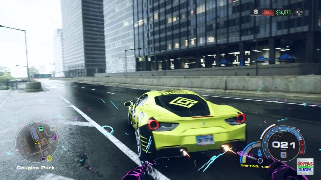 Need For Speed Unbound Adbusting Douglas Park 4 Trajectory