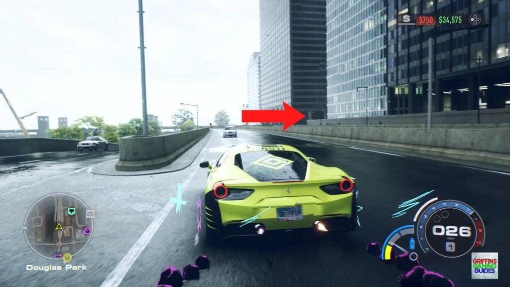 Need For Speed Unbound Adbusting Douglas Park 5 Go Right