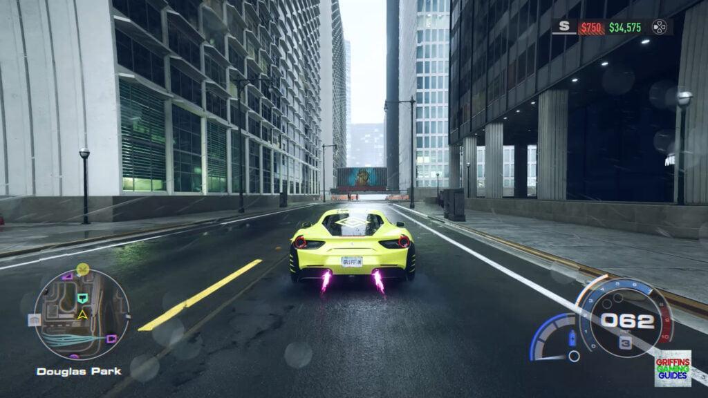 Need For Speed Unbound Adbusting Douglas Park 5 Trajectory