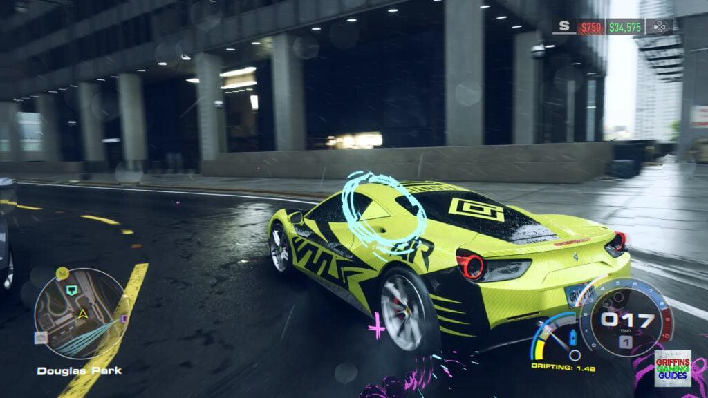 Need For Speed Unbound Adbusting Douglas Park Turn Around