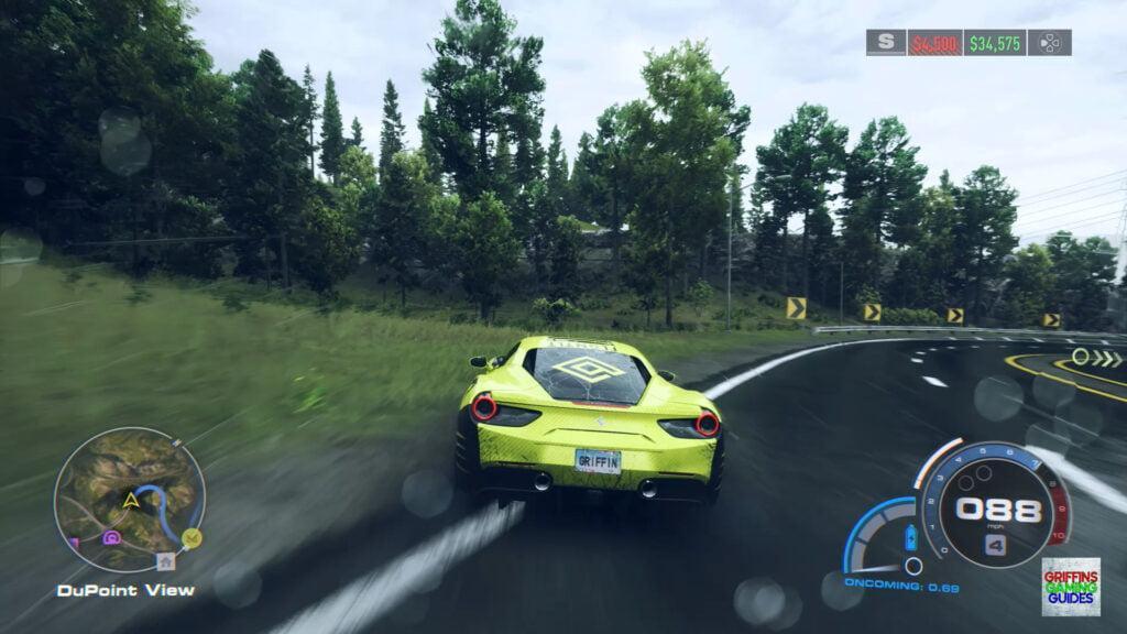 Need For Speed Unbound Adbusting Dupont View 6 Go Into Forest