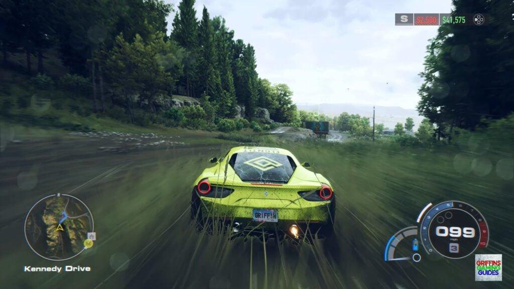 Need For Speed Unbound Adbusting Kennedy Drive 2 Trajectory