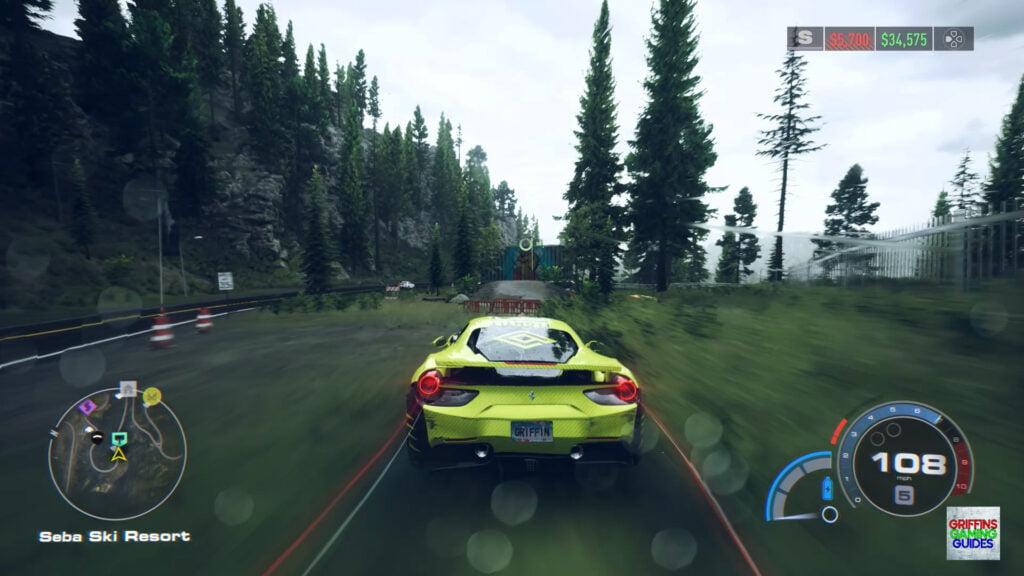 Need For Speed Unbound Adbusting Seba Ski Resort 2 Trajectory