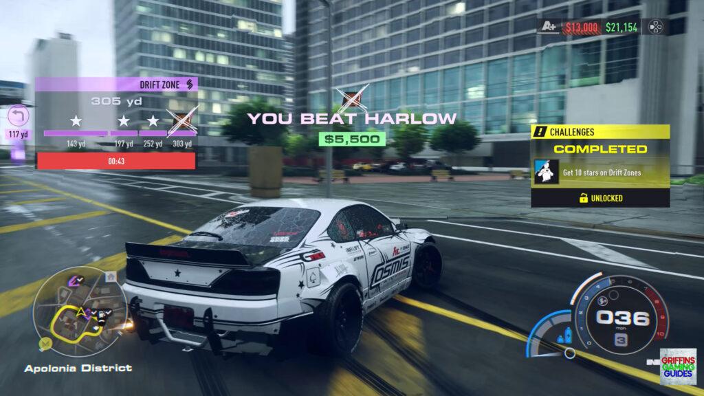 Need For Speed Unbound Catch My Drift Apolonia District 1 3 Stars