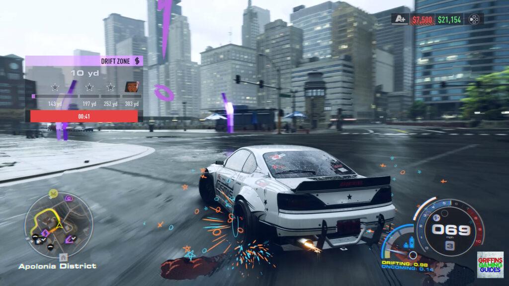 Need For Speed Unbound Catch My Drift Apolonia District 1 Corner 1