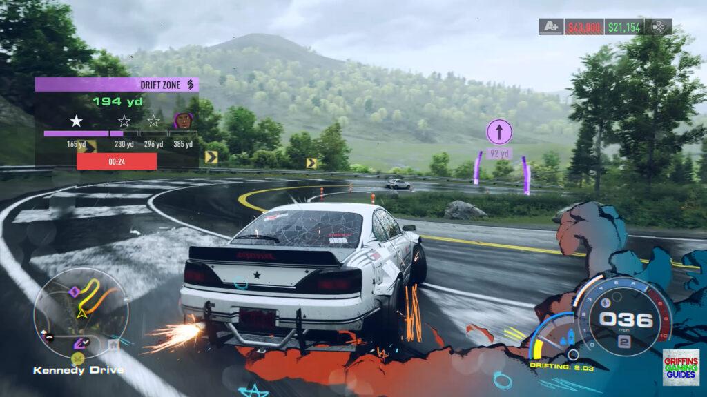 Need For Speed Unbound Catch My Drift Kennedy Drive 1 Corner 4