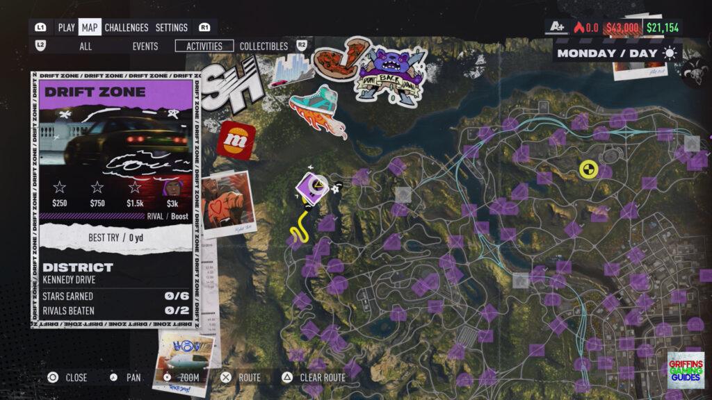 Need For Speed Unbound Catch My Drift Kennedy Drive 1 Map