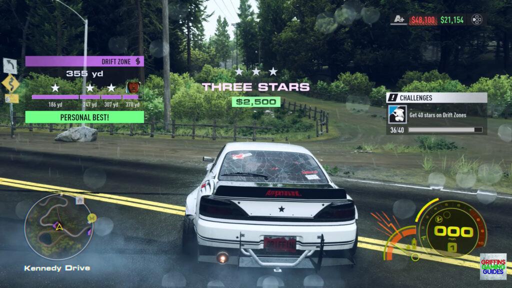 Need For Speed Unbound Catch My Drift Kennedy Drive 2 3 Stars