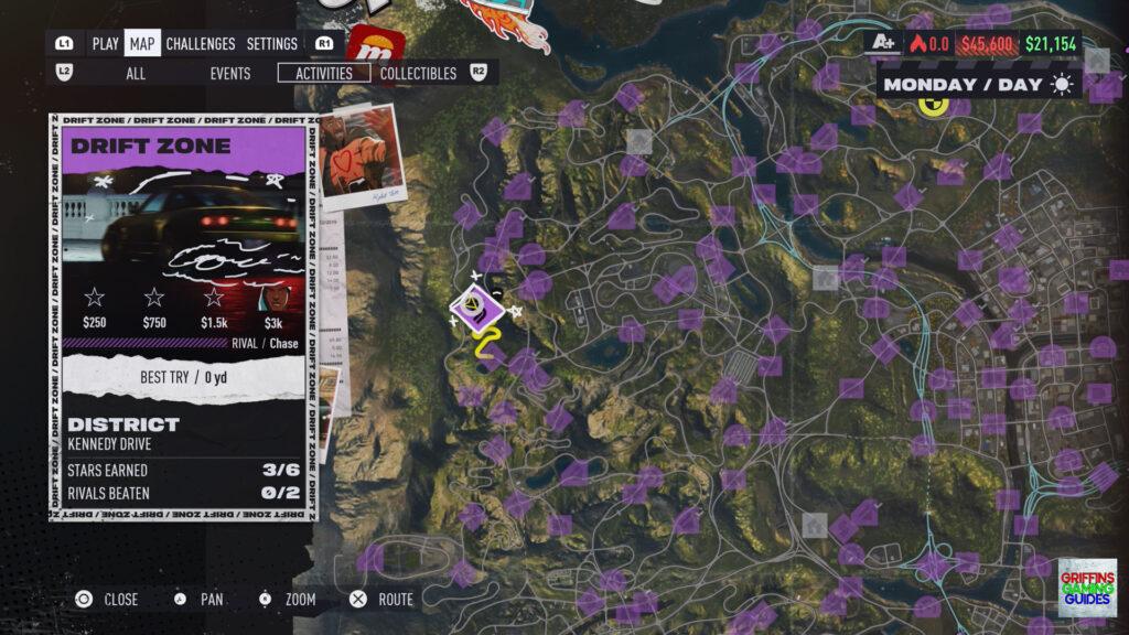 Need For Speed Unbound Catch My Drift Kennedy Drive 2 Map