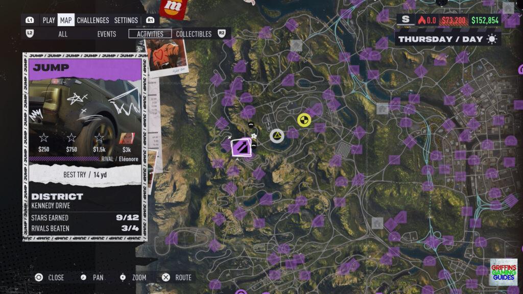 Need For Speed Unbound Frequent Flyer Kennedy Drive 4 Map