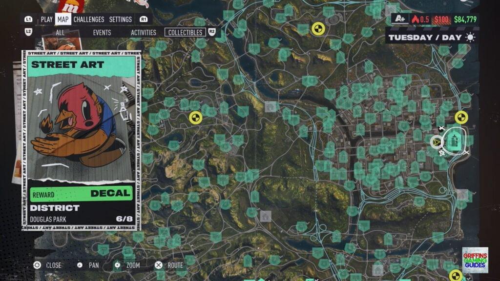 Need For Speed Unbound Heaven Spot Douglas Park 7 Map