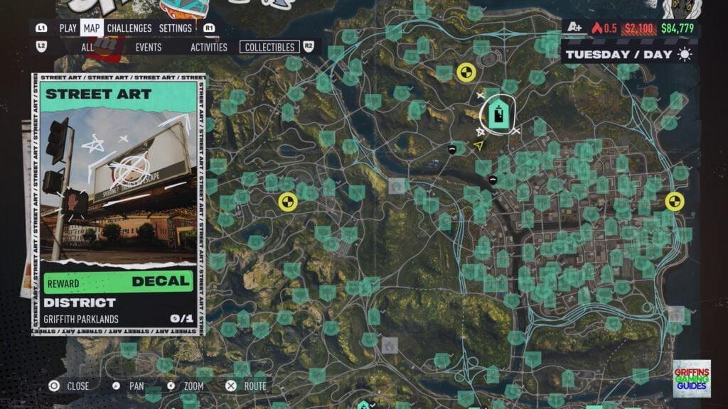 Need For Speed Unbound Heaven Spot Griffith Parklands 1 Map