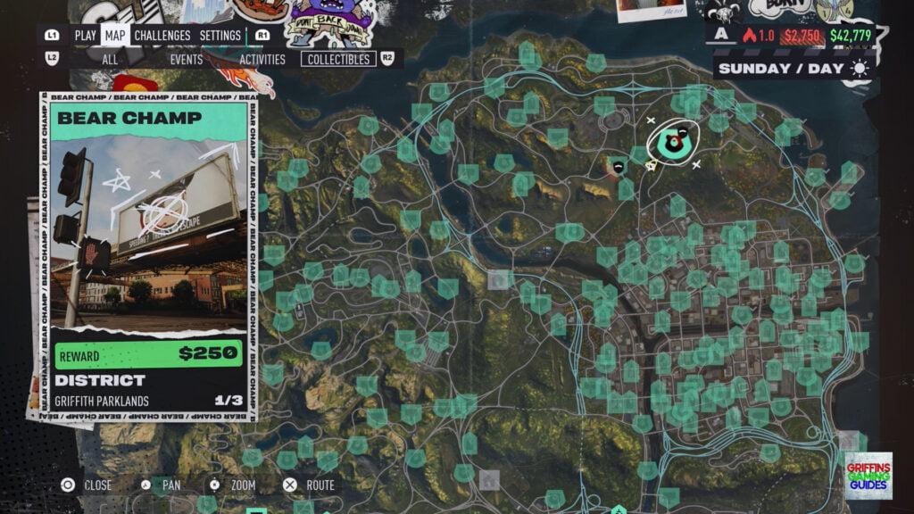 Need For Speed Unbound The Bear Champ Griffiths Parklands 2 Map