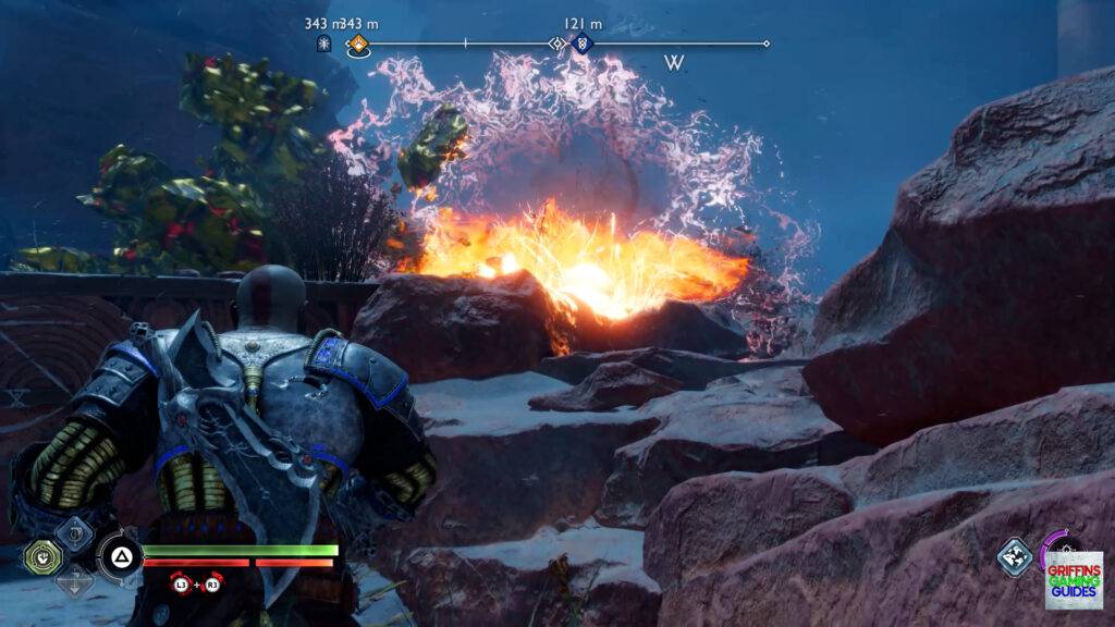 God Of War Ragnarök Secrets Of The Sands Clear Debris