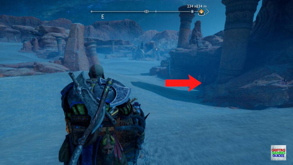 God Of War Ragnarök Artefact 17 Squeeze Through Gap