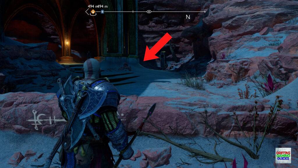 God Of War Ragnarök Artefact 18 Look Behind Band Stand