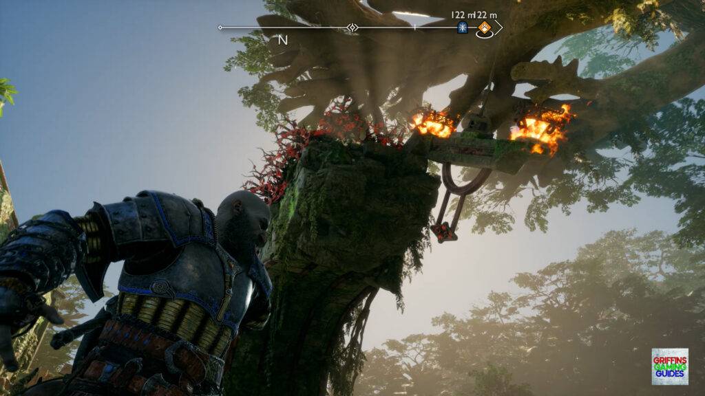 God Of War Ragnarök Legendary Chest 37 Light Left Side Brazier