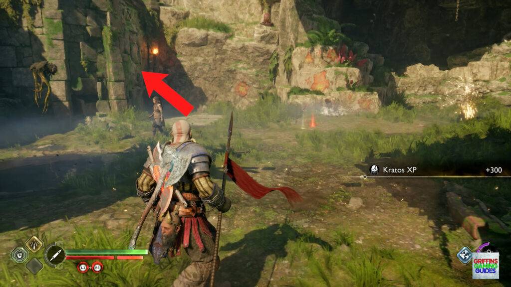 God Of War Ragnarök Legendary Chest 38 Clear Enemies and Climb Wall