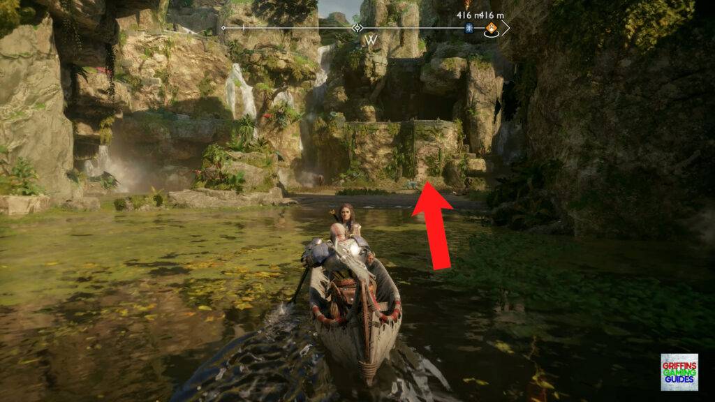 God Of War Ragnarök Legendary Chest 39 Dock at Goddess Falls