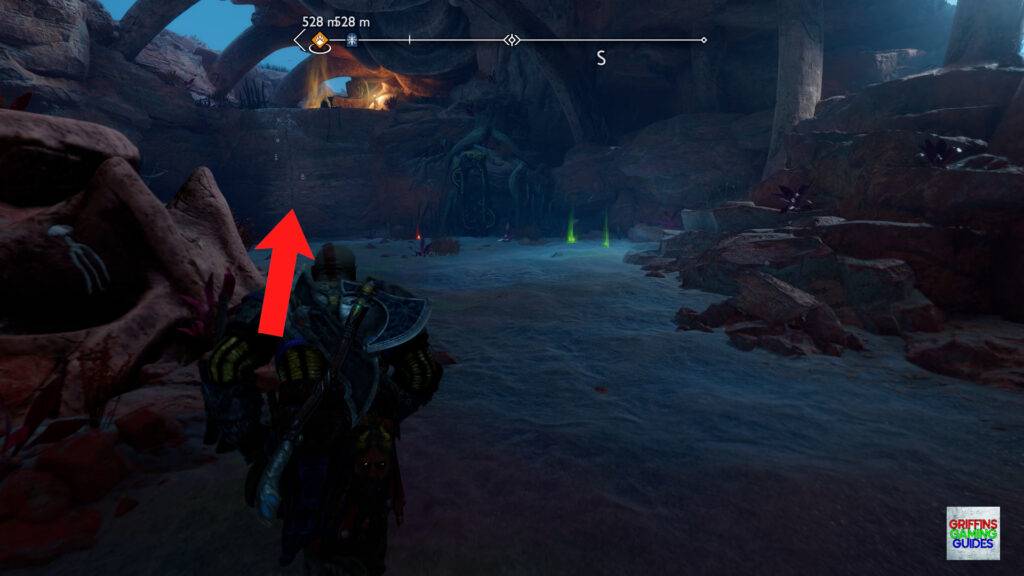 God Of War Ragnarök Legendary Chest 42 Climb Wall