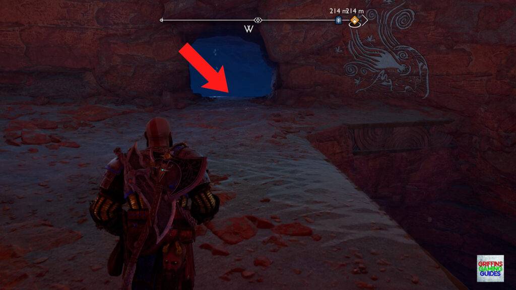 God Of War Ragnarök Legendary Chest 44 Climb Down Wall