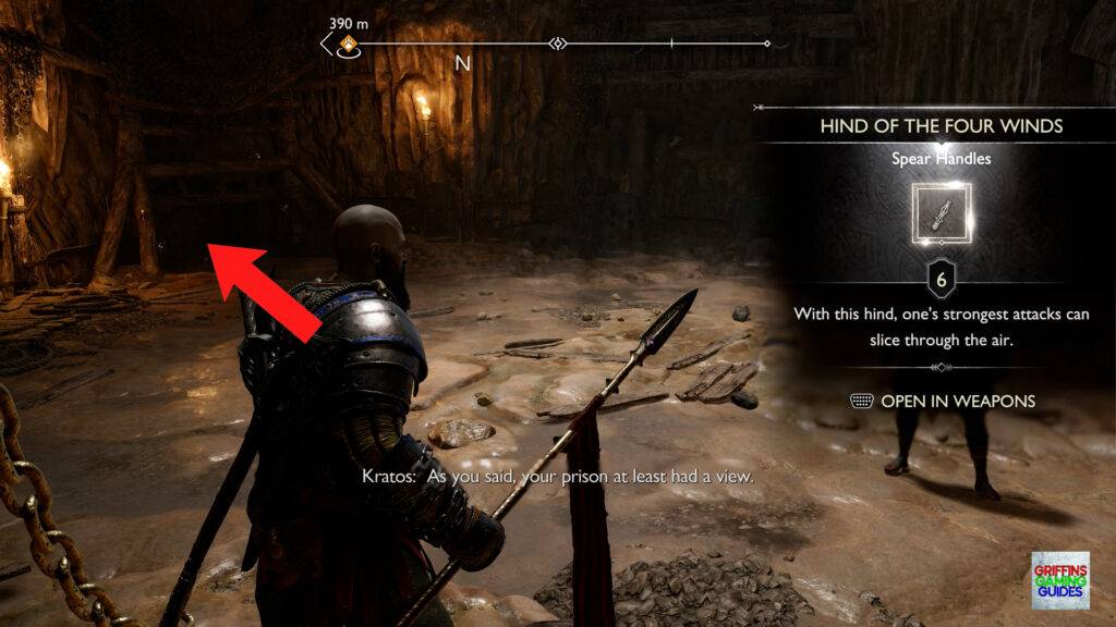 God Of War Ragnarök Lindwyrm 4 Go Left Through Passage