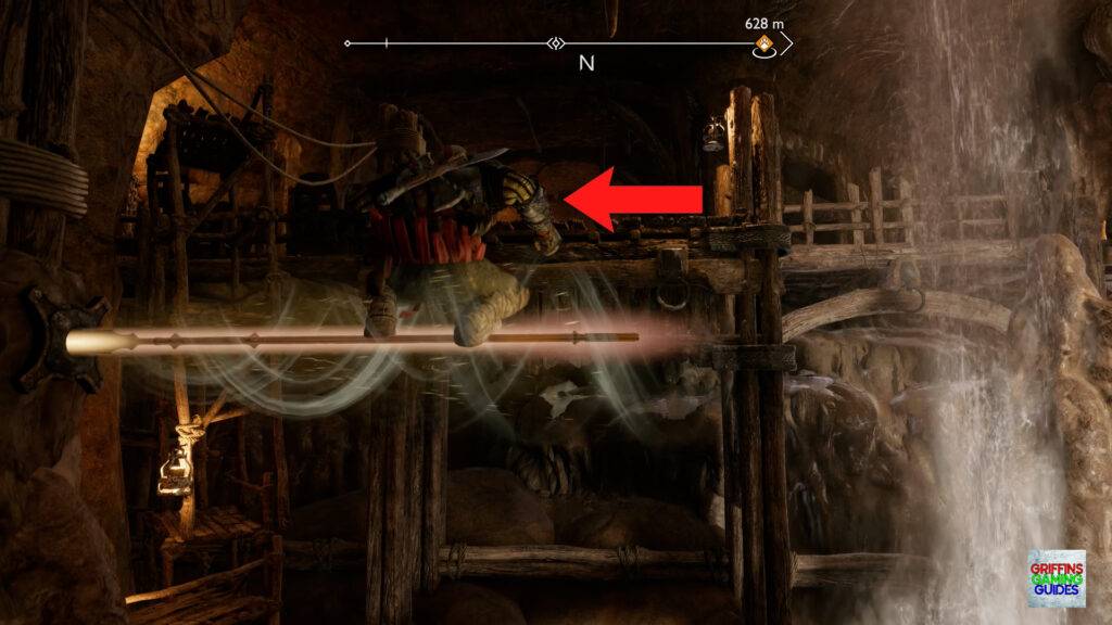 God Of War Ragnarök Lindwyrm 4 Jump Across and go Left