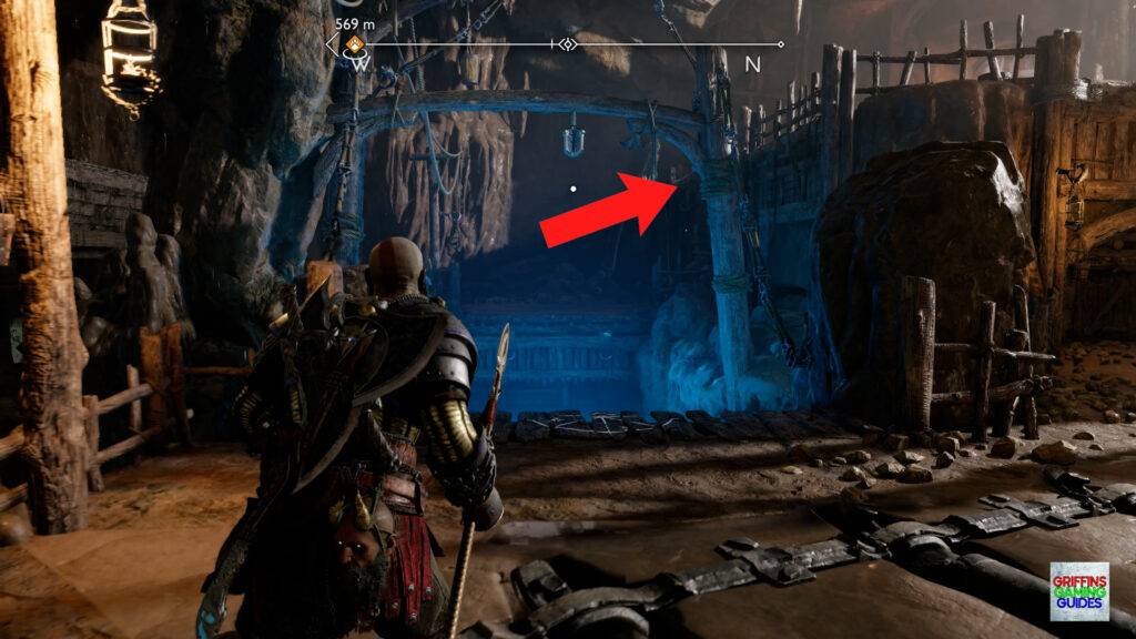 God Of War Ragnarök Lindwyrm 4 Swing Across and Mantle Up