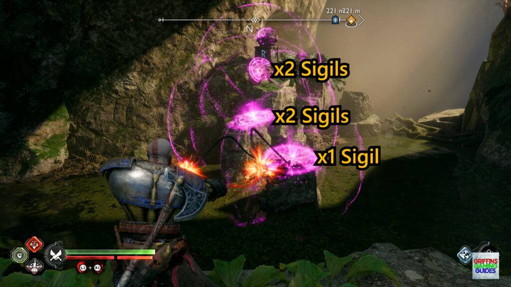 God Of War Ragnarök Nornir Chest 21 R Rune Sigil Placement