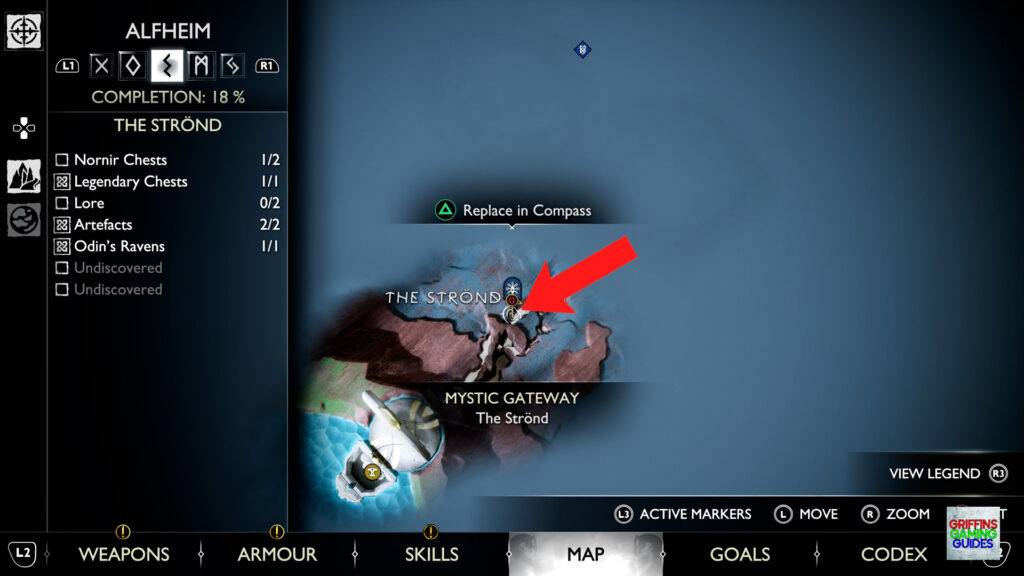 God Of War Ragnarök Nornir Chest 22 Map