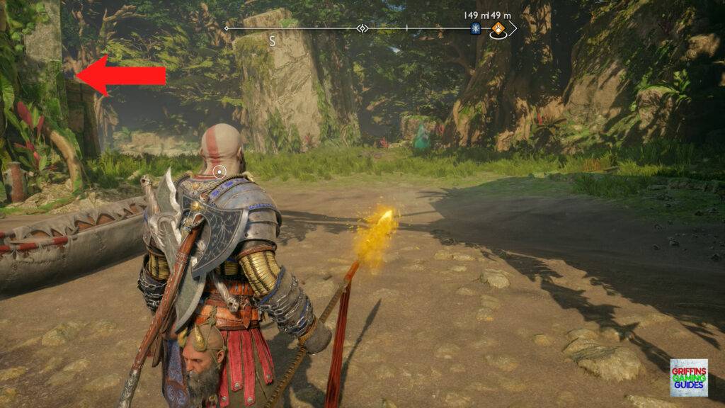 God Of War Ragnarök Odin's Raven 25 Mantle Up to the Left