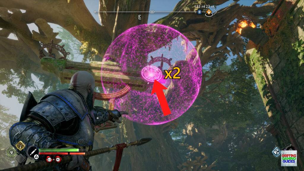 God Of War Ragnarök Odin's Raven 25 Place 2 Runic Sigils