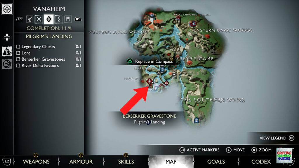 God Of War Ragnarök Odin's Raven 26 Map