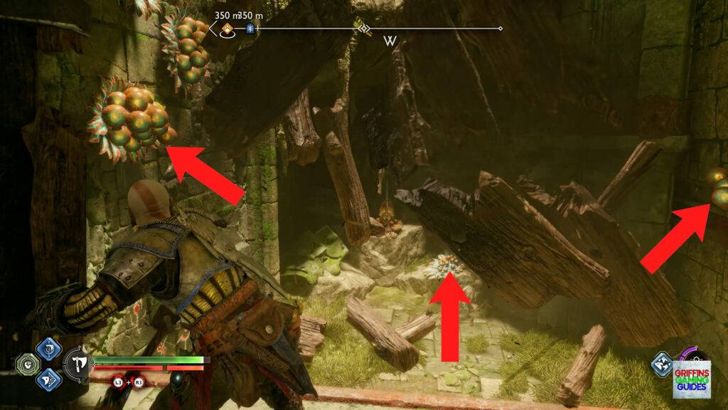 God Of War Ragnarök Odin's Raven 27 Smash Poison Pods