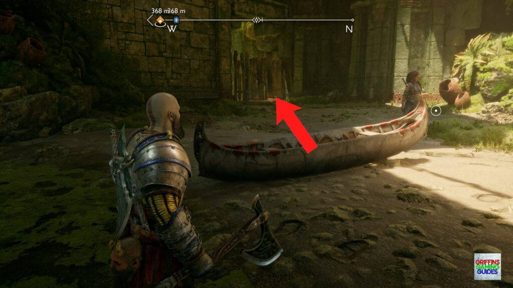 God Of War Ragnarök Odin's Raven 27 Smash Through Barricade