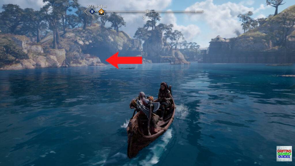 God Of War Ragnarök Rebel Leader Head Through to the Dock