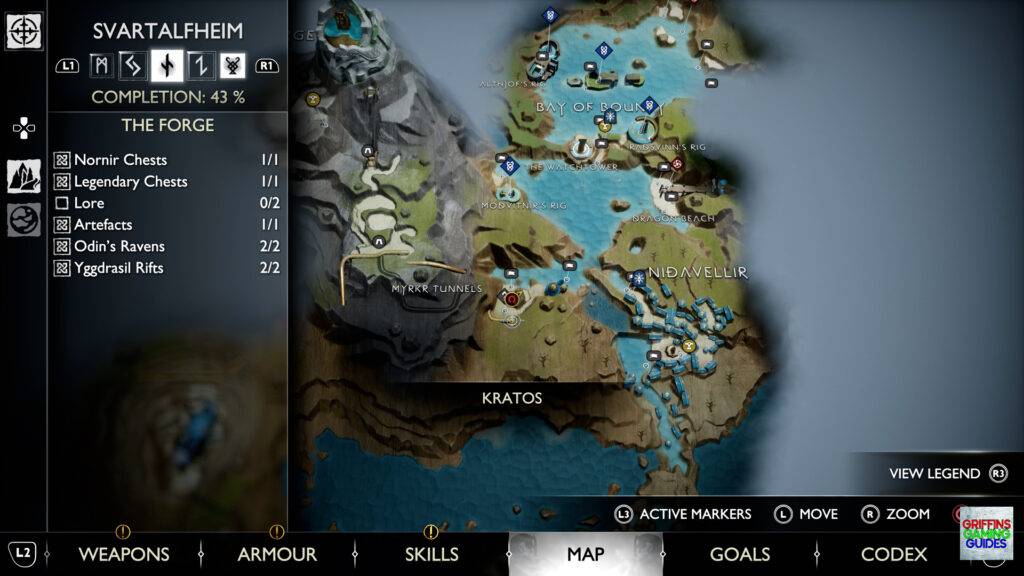 God Of War Ragnarök Rebel Leader Map