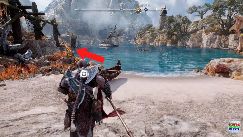 God Of War Ragnarök Rebel Leader Row to Nidovallir