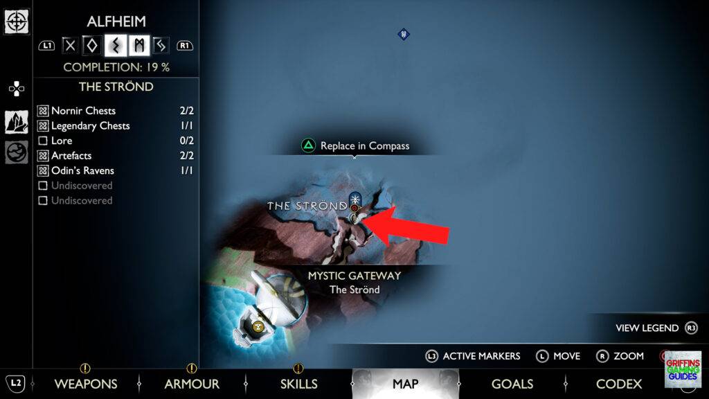 God Of War Ragnarök Secret Of The Sands Favour Map