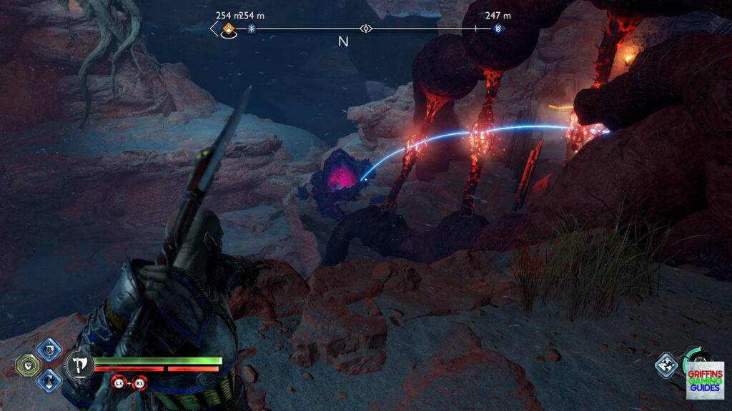 God Of War Ragnarök Secret Of The Sands Favour Throw Axe at Twilight Stone