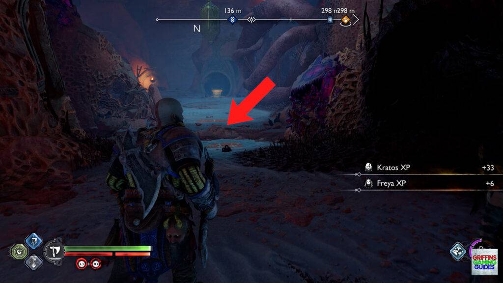 God Of War Ragnarök Secrets Of The Sands Stand Here