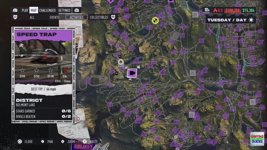 Need For Speed Unbound Caught On Camera Belmont Lake 1 Map