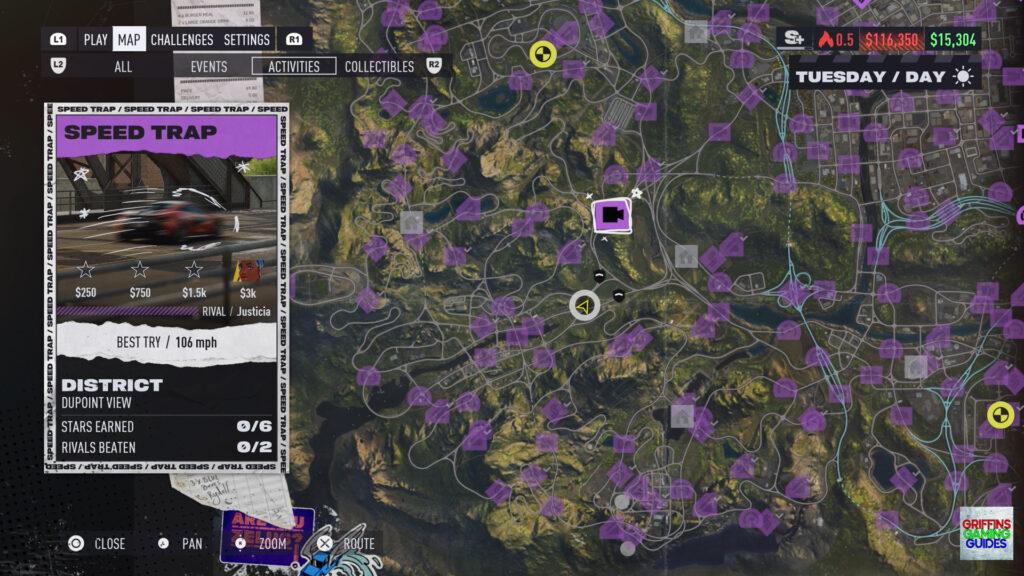 Need For Speed Unbound Caught On Camera Dupont View 1 Map