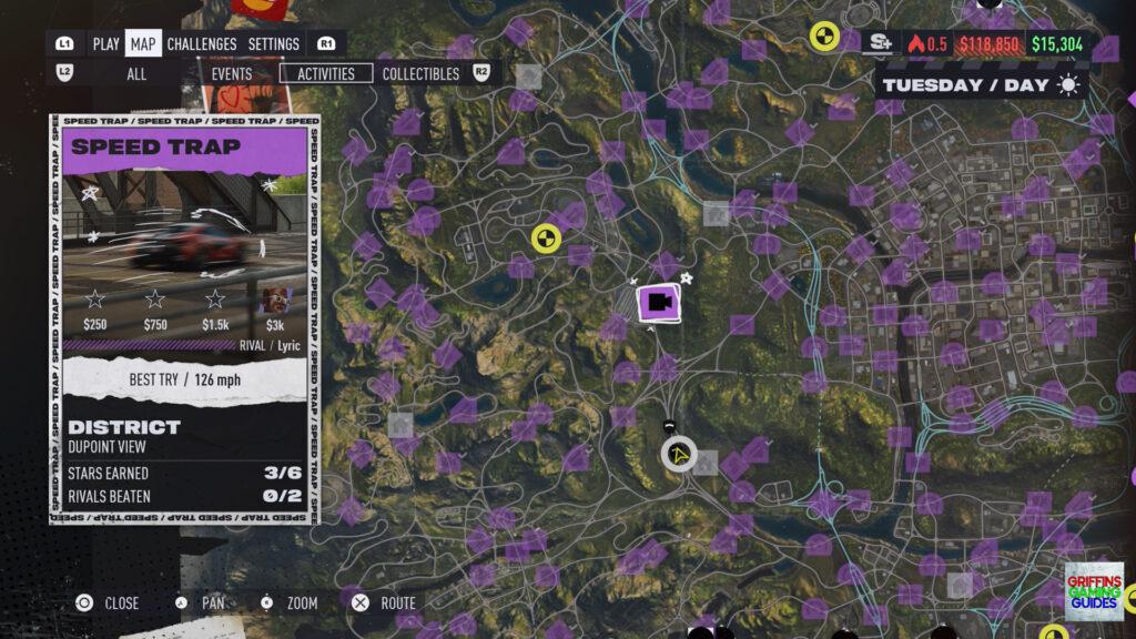 Need For Speed Unbound Caught On Camera Dupont View 2 Map