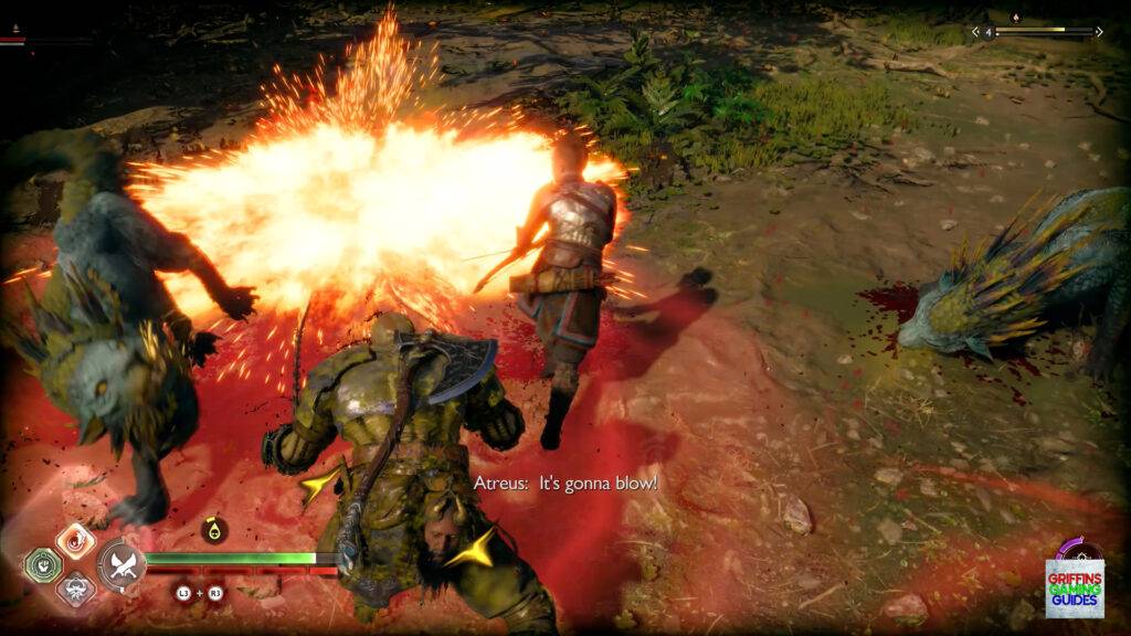 God Of War Legendary Chest 53 Take Down Gulon and Nokken