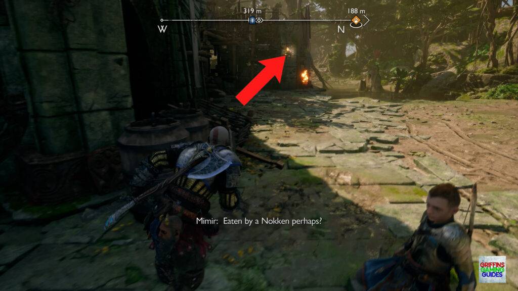 God Of War Legendary Chest 53 Throw Spear in to Wall